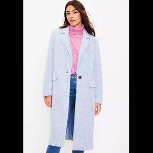 LOFT Herringbone Coat NWOT